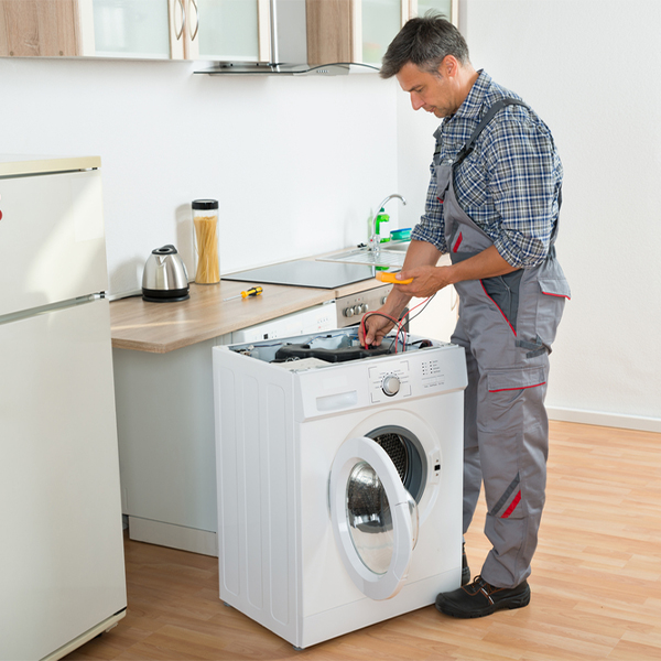 can you walk me through the steps of troubleshooting my washer issue in Greensboro NC